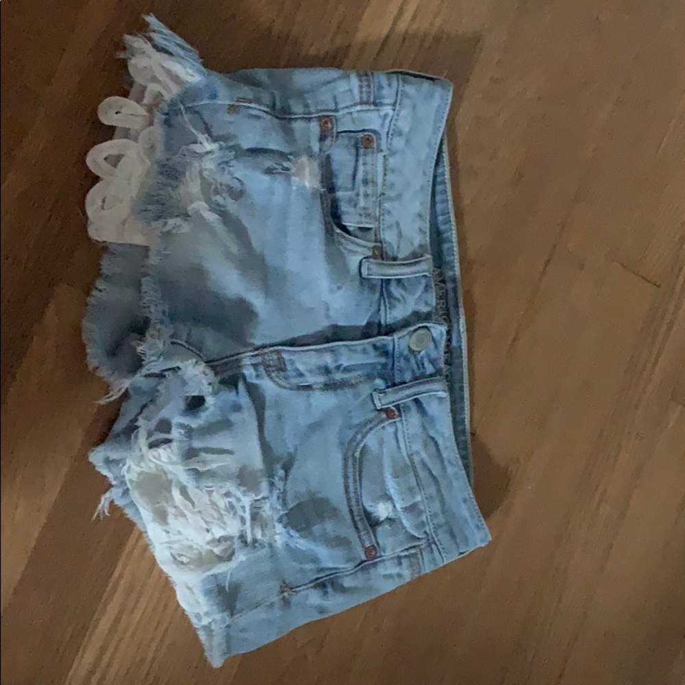 Jean shorts